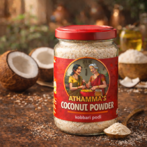 Home coconut powder (కొబ్బరి పొడి)