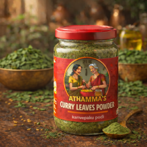 curry leaves powder (కరివేపాకు పొడి)